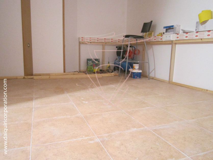 fotografia obra daiquiri corporation, bastidores